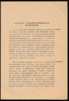 Eckhardt Tibor: Javaslat a földbirtokmegoszlás rendezésére. Bp., 1939, Független Kisgazdapárt (Athen...