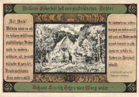 Német Birodalom / Weimari Köztársaság / Itzehoe 1921. 50Pf + 75Pf + 100Pf 3 klf db, teljes sor T:I