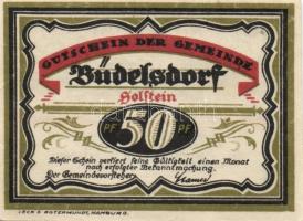 Német Birodalom / Weimari Köztársaság / Büdelsdorf DN 25Pf + 50Pf + 75Pf 3 klf db, teljes sor T:I