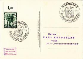 Österreichs Deutsche Stunde ! 10. April 1938 / Osztrák náci propaganda horogkereszttel / Austrian Na...