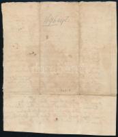 1696 Losonc, záloglevél magyar nyelven