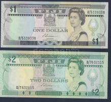 Fidzsi-szigetek 1987-88. 1$, 2$ T:I