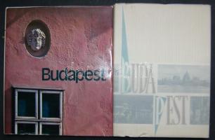 1962 2db Budapest címmel megjelent album, mely a fővárost életét, történelmét, épületeit és művészetét mutatja be rengeteg kép által a Corvina illetve a Kossuth kiadó jóvoltából, szép állapotban