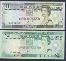 Fidzsi-szigetek 1993-95. 1$, 2$ T:I