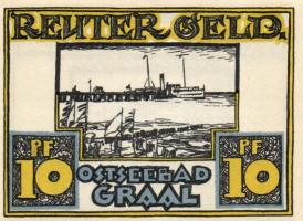 Német Birodalom / Weimari Köztársaság / Graal DN 10Pf + 25Pf + 50Pf 3 klf db, teljes sor T:I,I-