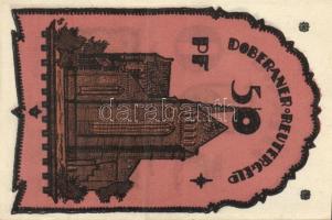 Német Birodalom / Weimari Köztársaság / Doberan 1921. 10Pf + 25Pf + 50Pf 3 klf db, teljes sor T:I