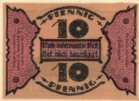 Német Birodalom / Weimari Köztársaság / Doberan 1921. 10Pf + 25Pf + 50Pf 3 klf db, teljes sor T:I