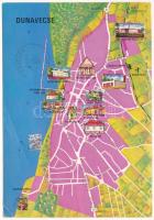 20 db MODERN térképes motívum képeslap