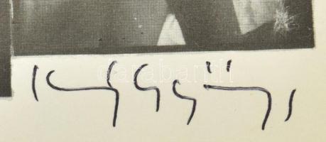 Kemény György (1936-): Férfi aktok (cím nélkül). Ofszet, papír, jelzett, számozott (1/184), paszpart...