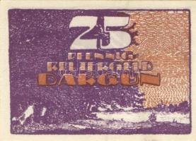 Német Birodalom / Weimari Köztársaság / Dargun 1921. 10Pf + 25Pf + 50Pf 3 klf db, teljes sor T:I