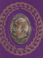 Zola összes művei sorozat 15 kötete. Bp.,én., Christensen és Tsa - Gutenberg. Kiadói aranyozott, lil...