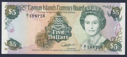 Kajmán-szigetek 1991. 5$ T:I