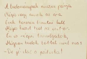 Karcagi könyv alakú feliratos butella, kis mázkopással, m: 21 cm