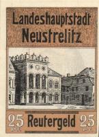 Német Birodalom / Weimari Köztársaság / Neusterlitz 1922. 10Pf + 25Pf + 50Pf 3 klf db, teljes sor T:...