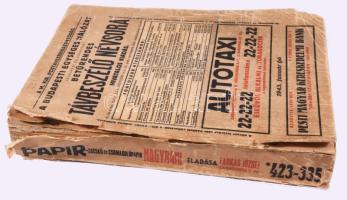 1943 Budapesti Egységes Hálózat (Budapest és Környéke) Betűrendes Távbeszélőnévsora. - Budapesti Egy...