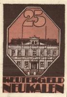 Német Birodalom / Weimari Köztársaság / Neukalen 1922. 10Pf + 25Pf + 50Pf 3 klf db, teljes sor T:I