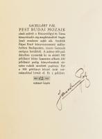 Sacelláry Pál: Pest-Budai Mozaik. Rajzok a szabadságharc előtti évek Pestjének társadalmi életéből. ...