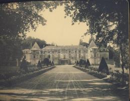 ~1920 A Malmaison-i kastélyról készített album rengeteg képpel, jó állapotban és francia nyelven / F...