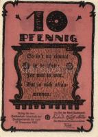 Német Birodalom / Weimari Köztársaság / Gadebusch 1922. 10Pf + 25Pf + 50Pf 3 klf db, teljes sor T:I