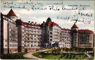 1925 Karlovy Vary, Karlsbad; Hotel Imperial
