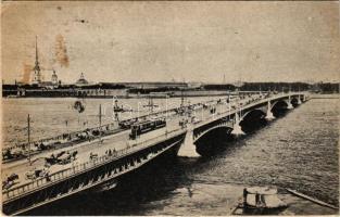 1926 Saint Petersburg, St. Petersbourg, Leningrad, Petrograd; bridge