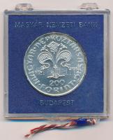 1978. 200Ft Ag "Első magyar aranyforint" plombált, "MNB" plasztiktokban T:BU pat...