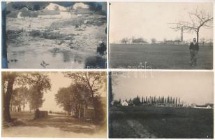Bakonyjákó, Járiföld puszta uradalom - 20 db régi fotó képeslap a 20-as évekből