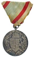 1929. "Magyar Háborús emlékérem kardokkal, sisakkal" ezüstözött, jelzetlen bronz kitünteté...