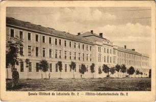 Nagyszeben, Hermannstadt, Sibiu; Scoala Militara de Infanterie Nr. 2. / Militär-Infanterieschule Nr. 2. / Hadapródiskola, katonaiskola / military school (EK)