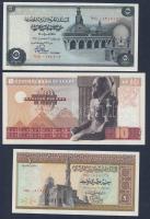 Egyiptom 1977-78. 1Ł, 5Ł, 10Ł T:I,II+