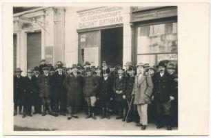 Nagykároly, Carei; Deutsch-Schwabische Volksgemeinschaft Gauamt Sathmar / Szatmári Német-sváb közösség hivatala / office of the Satu Mare German-Swabian community. Huszthy Zoltán photo (fl)