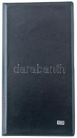 65db-os, főleg külföldi érméből álló tétel fekete műbőr berakóban, közte 1933. "BSZKRT / Kissza...