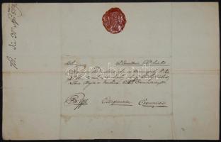 1803 A budai kancellária leirata Körmöcbánya városának József nádor saját kezü aláírásával / Offical letter for Cremnica with orig. signature of Joseph palatin