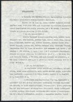 1942 Berhidai zsidó ingatlanokkal (Lichter család) kapcsolatos jelentés és pótjelentés, 4+(4) p., 2 ...