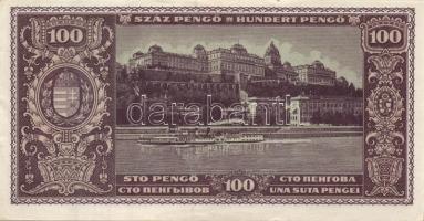 Kis magyar korona, pengő tétel 7db 1920-45-ig, benne egyes példányok erős papírráncokkal, látványos ...