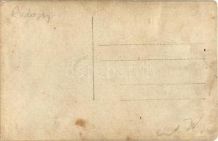 1911 SMS Radetzky az Osztrák-Magyar Haditengerészet Radetzky-osztályú csatahajója matrózokkal / K.u....