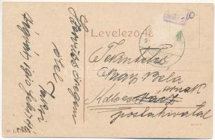 1910 Végvár, Tormac; Községháza. W.L. 1445. / town hall (Rb)