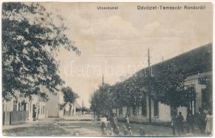 1923 Rónáctelep, Ronác, Ronat (Temesvár, Timisoara); utca részlet, üzlet / street view, shops (fl)