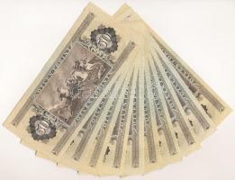 1983-1989. 50Ft (10x) T:VF,F mind szép papírral Adamo F21