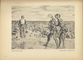 Singer, Hans W.: Klinger. Meister der Zeichnung.  Leipzig, 1912. Képes album kiadói egészvászon köté...