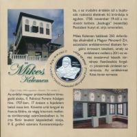 2011. 5Ft-200Ft (6xklf) forgalmi sor dísztokban, valamint 2011. "Mikes Kelemen" ezüstözött...