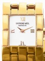 Raymond Weil női karóra, Kvarc szerkezet aranyozott fém tok és szíj, jelzett, újszerű állapot, erede...
