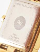 Raymond Weil női karóra, Kvarc szerkezet aranyozott fém tok és szíj, jelzett, újszerű állapot, erede...