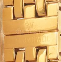 Raymond Weil női karóra, Kvarc szerkezet aranyozott fém tok és szíj, jelzett, újszerű állapot, erede...