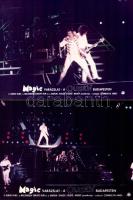 cca 1985 ,,Magic varázslat - a Queen Budapesten" című magyar koncertfilm jelenetei, szereplői, ...