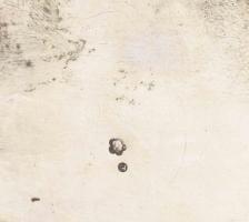 Ezüst (Ag) cukordoboz. Dianás jelzéssel, D mesterjeggyel. Kézzel készített, 196 g 11x10x10 cm