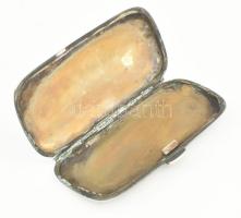 Ezüst (Ag) cigaretta tárca, 53 g 8x4,5 cm