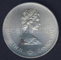 Kanada 1974. 5$ Ag "Montreali olimpia - kajak" T:2+