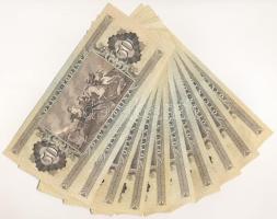 1983-1989. 50Ft (10x) T:VF,F mind szép papírral Adamo F21