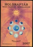 2007 Holdnaptár, kitöltetlen, helyenként kis lapszéli foltokkal, egyébként jó állapotban